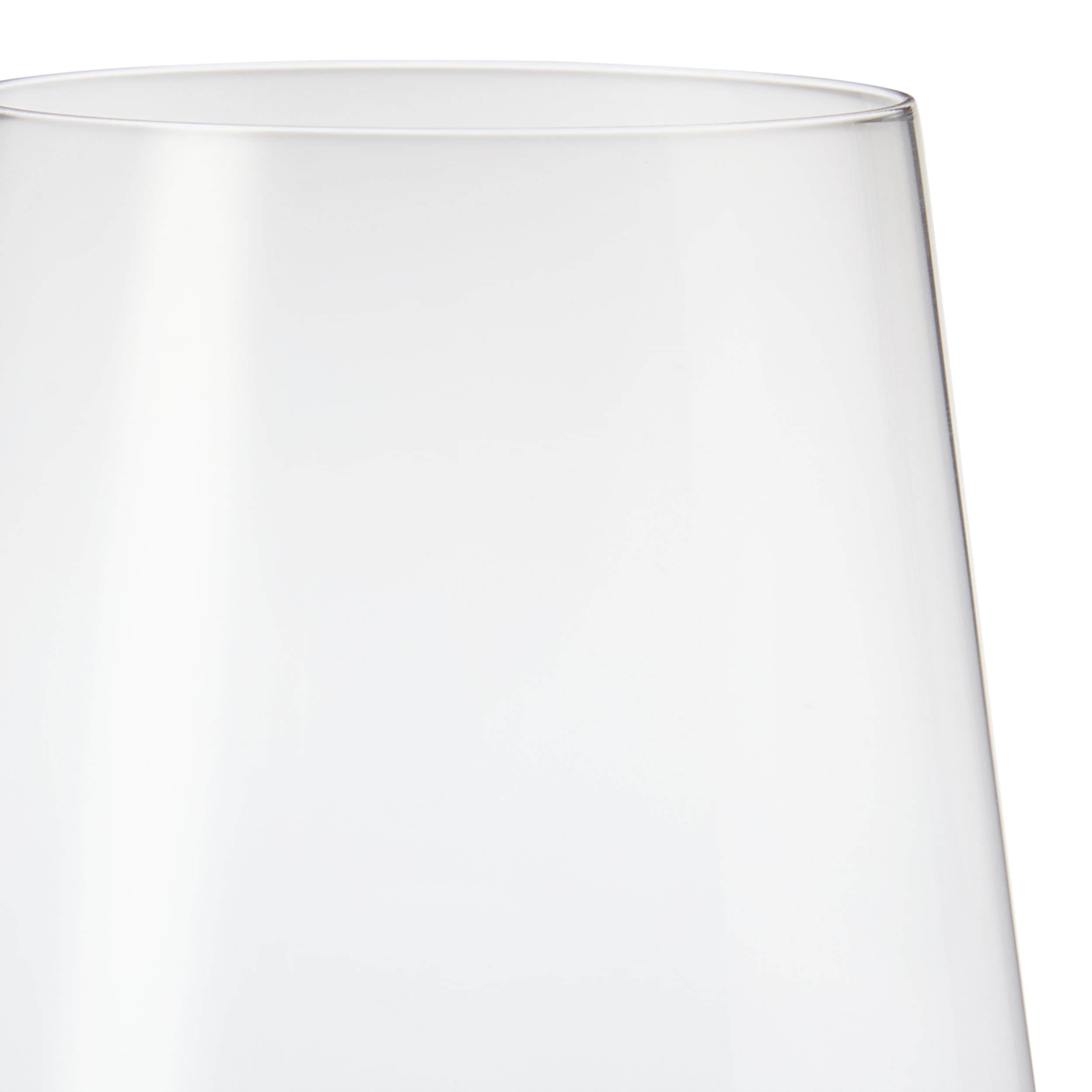 CANVAS Modern Lead-Free Stemmed Wine Glass Set, 4-pk