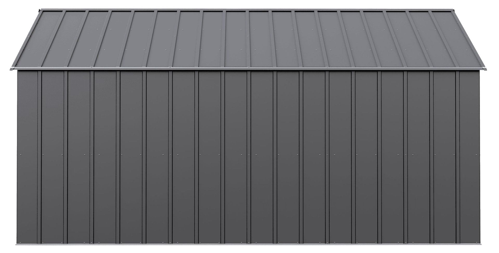 Arrow Classic 12x14-ft Charcoal Corrosion-Resistant Metal Shed