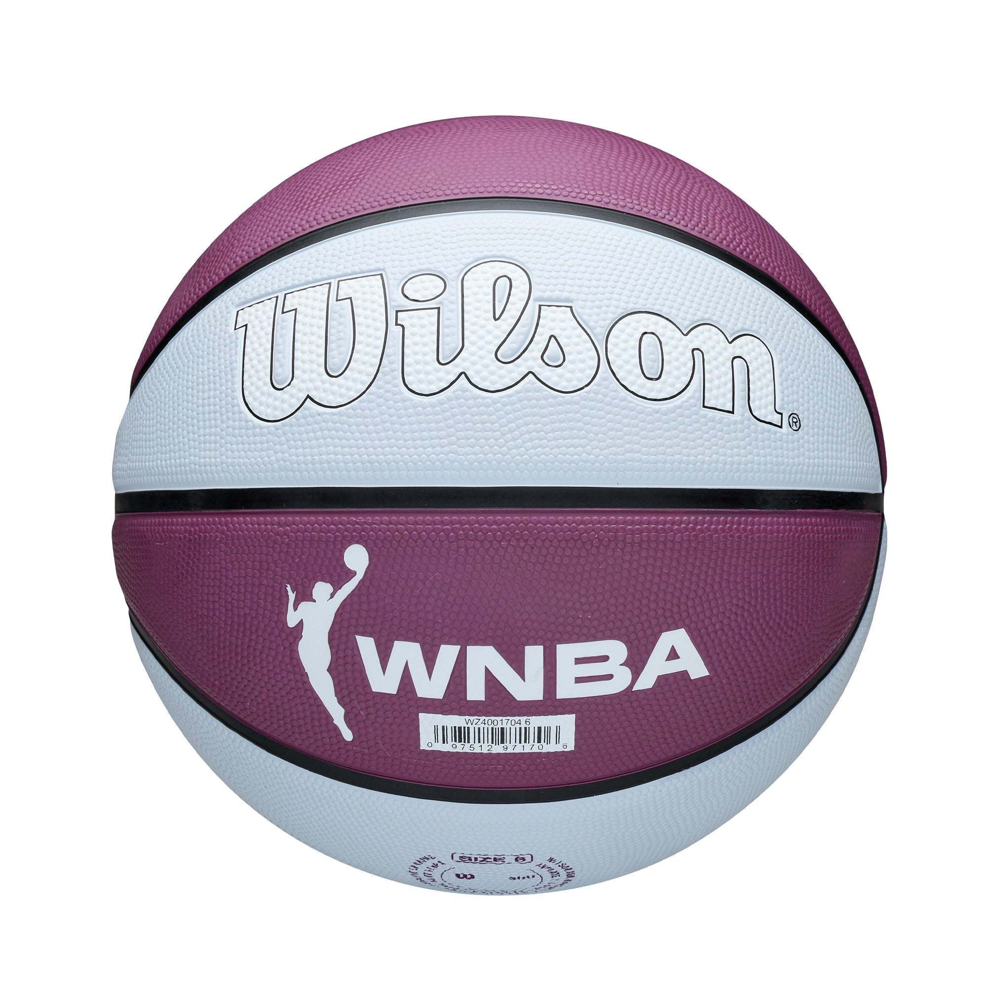 Wilson WNBA Toronto Tempo Team Tribute Basketball, Official Size 6 (28.5-in), Purple