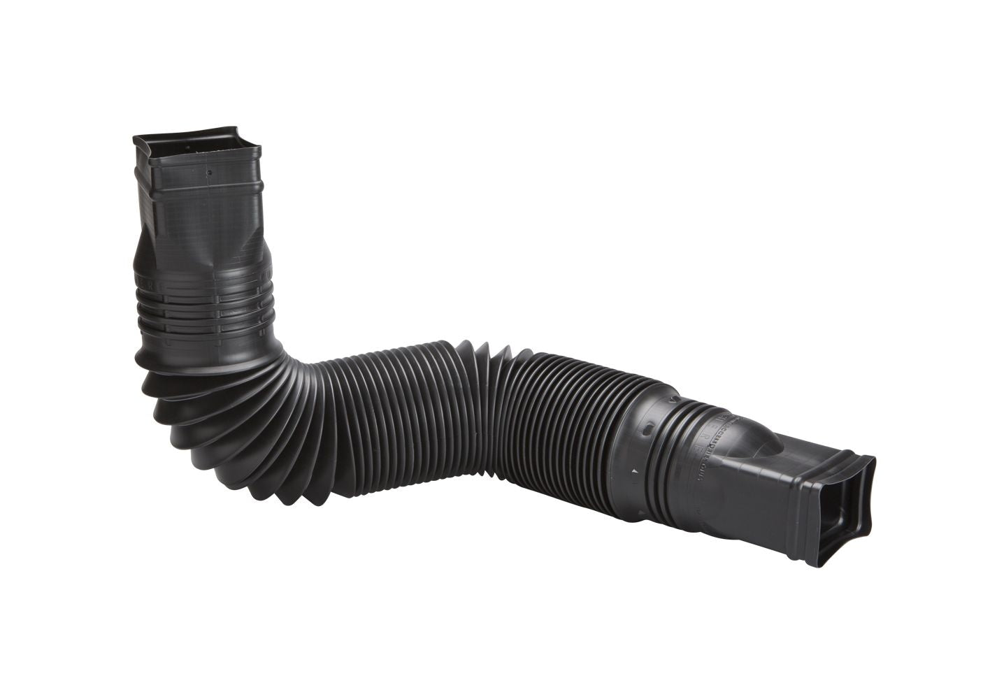 Amerimax Canada Flex-a-Spout Vinyl Downspout Extension, Rust-proof, Black