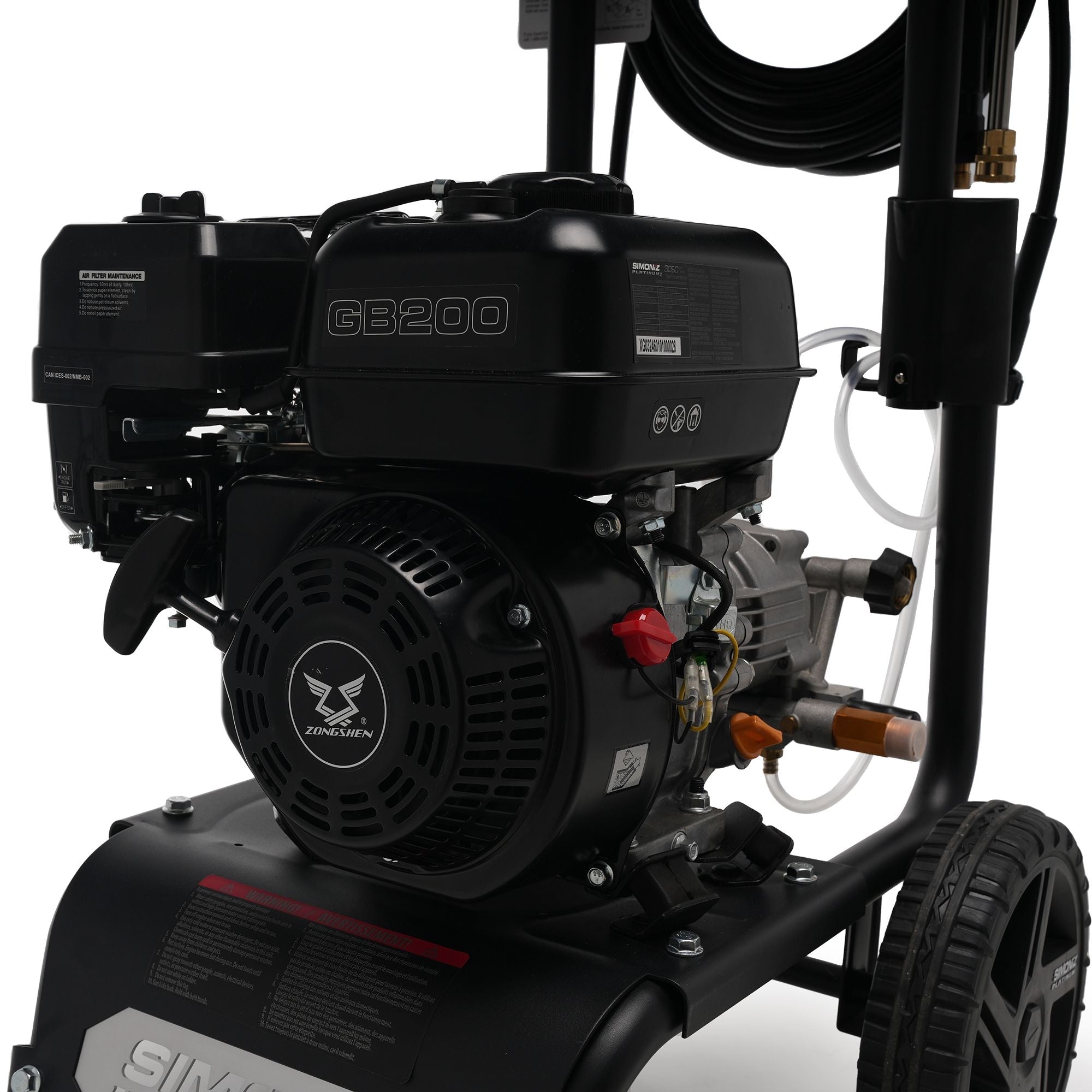 Simoniz Platinum 3050 PSI 2.8 GPM Gas Pressure Washer with Extension Wand