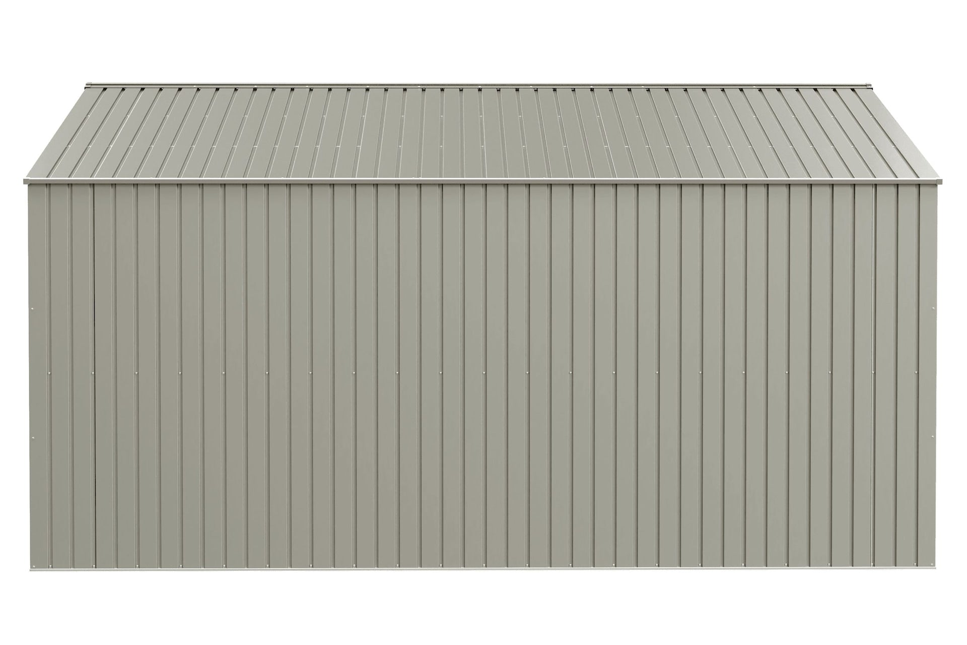 Arrow Elite 14x14-ft Cool Grey Corrosion-Resistant Steel Storage Shed