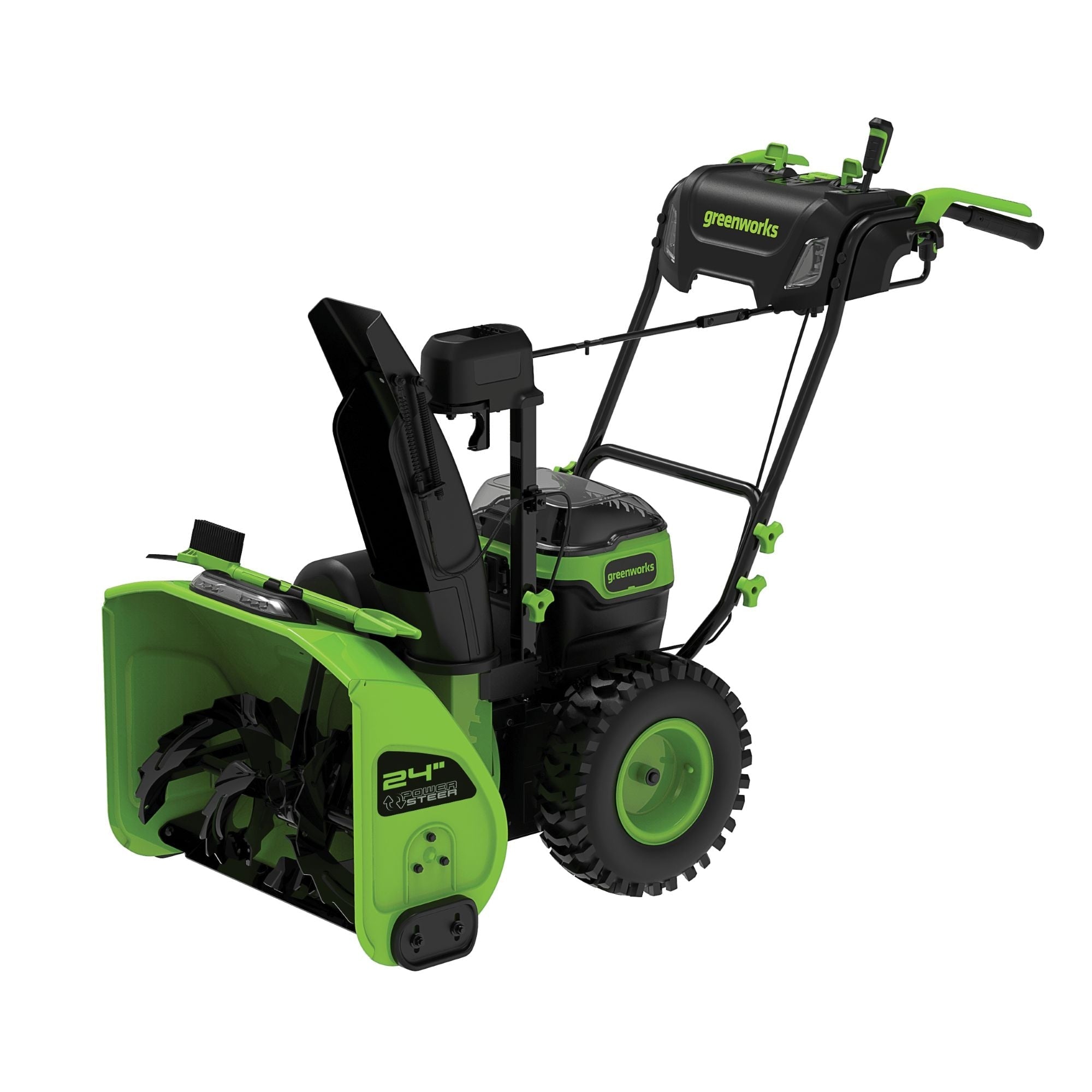 Greenworks 60V 6Ah 2-Stage Cordless Snowblower, 24-in