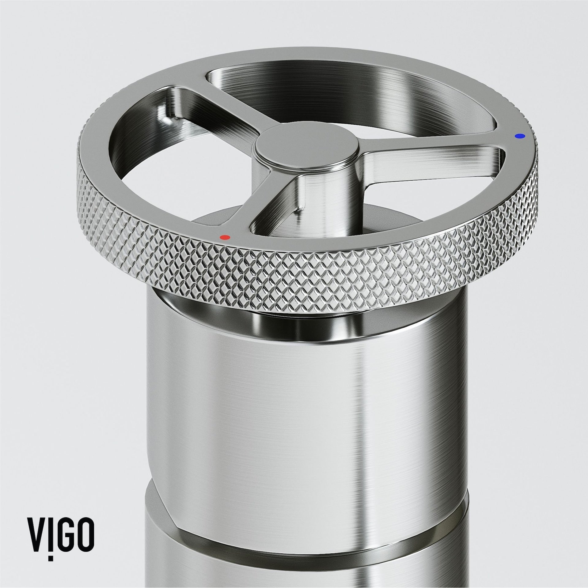 VIGO Coca Gothic ConcretoStone Grey Bathroom Sink/Basin Set with Cass Faucet and Rectangular Vessel