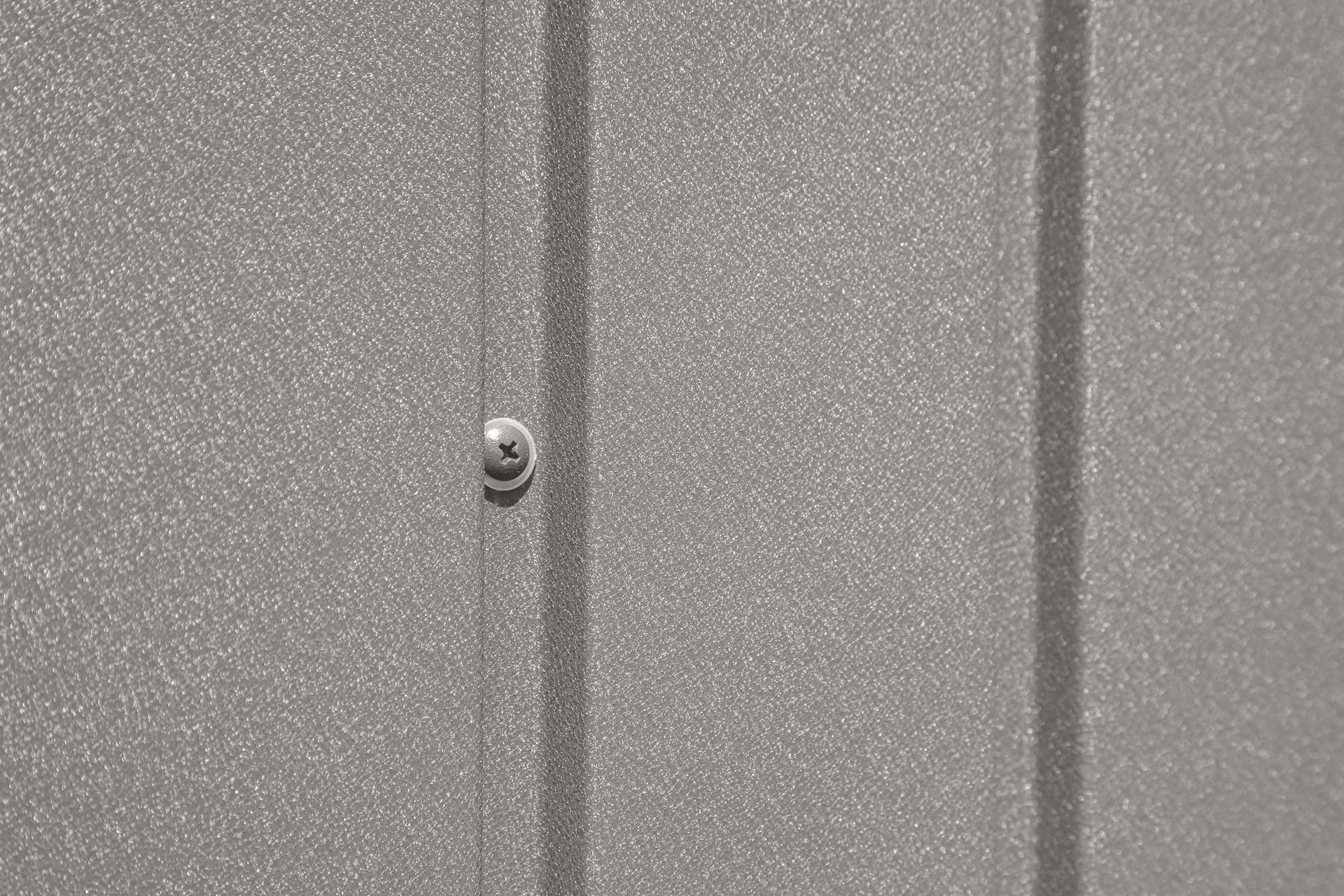 Arrow Elite 14x14-ft Cool Grey Corrosion-Resistant Steel Storage Shed