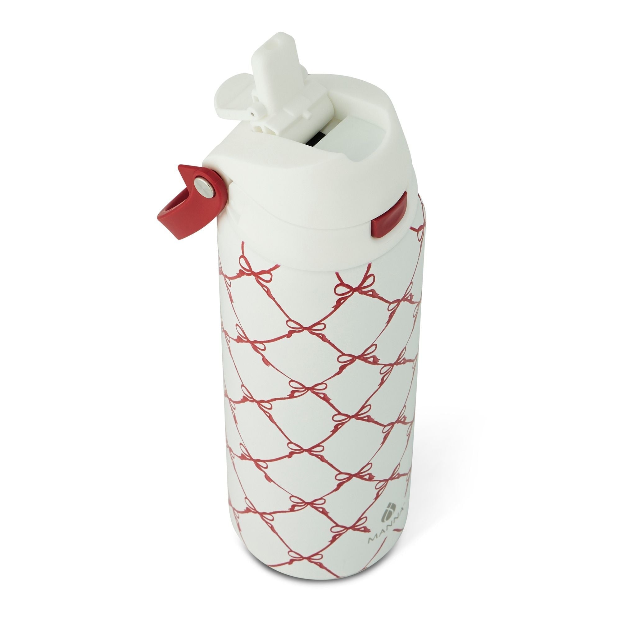 Manna Hydra 946-mL Stainless Steel Bottle with Bows Design