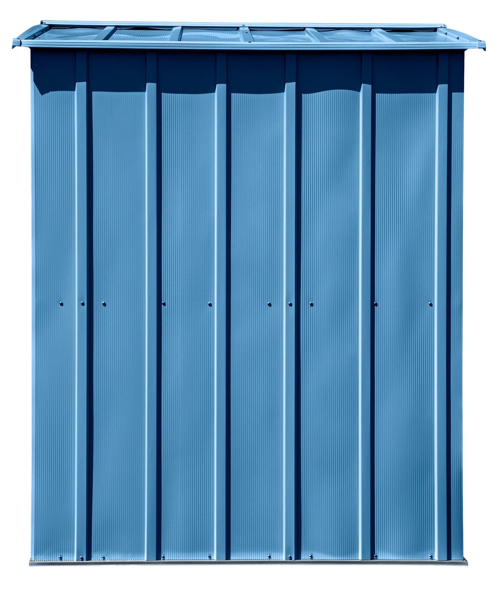 Arrow Classic Galvanized Steel Storage Shed, Blue Grey, 6-ft x 5-ft