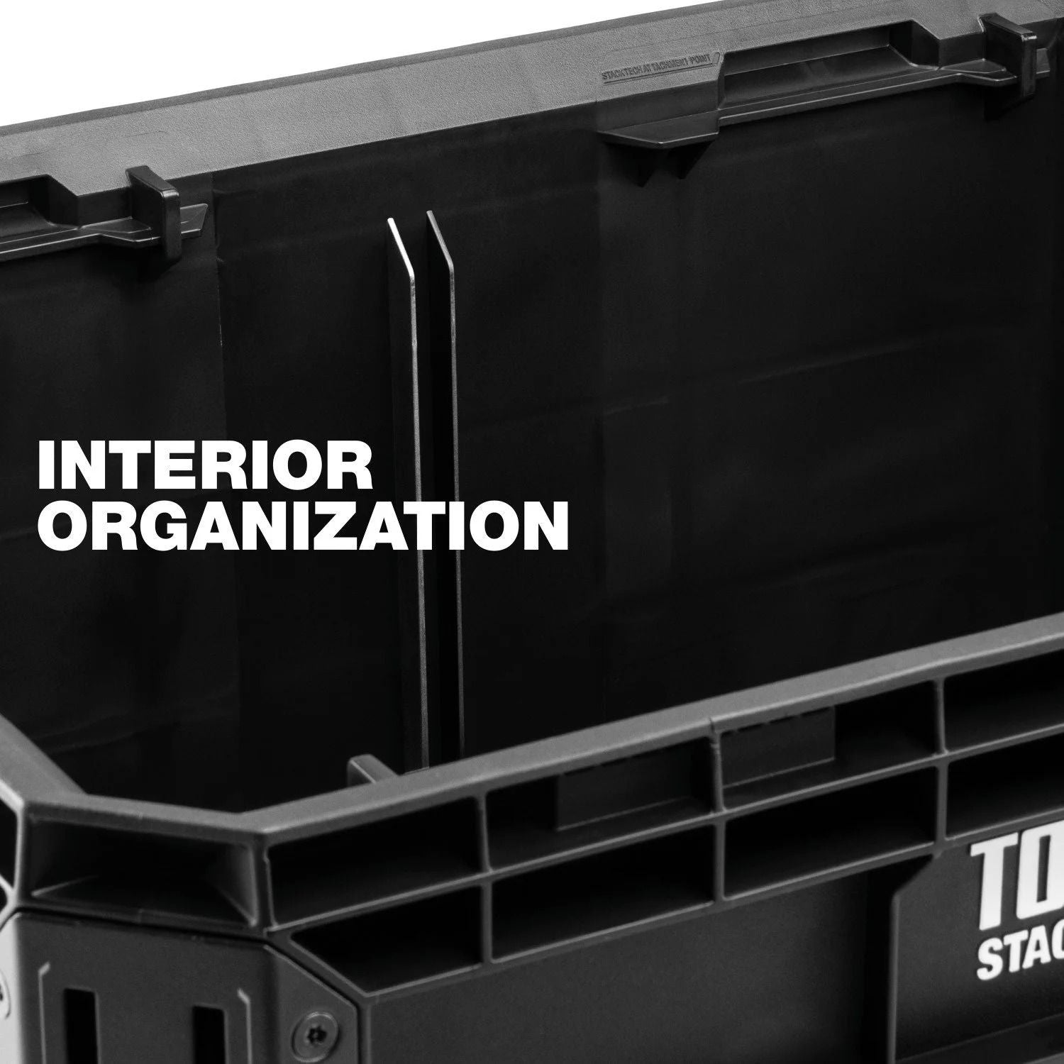 ToughBuilt StackTech Auto-Locking Tool Storage Crate