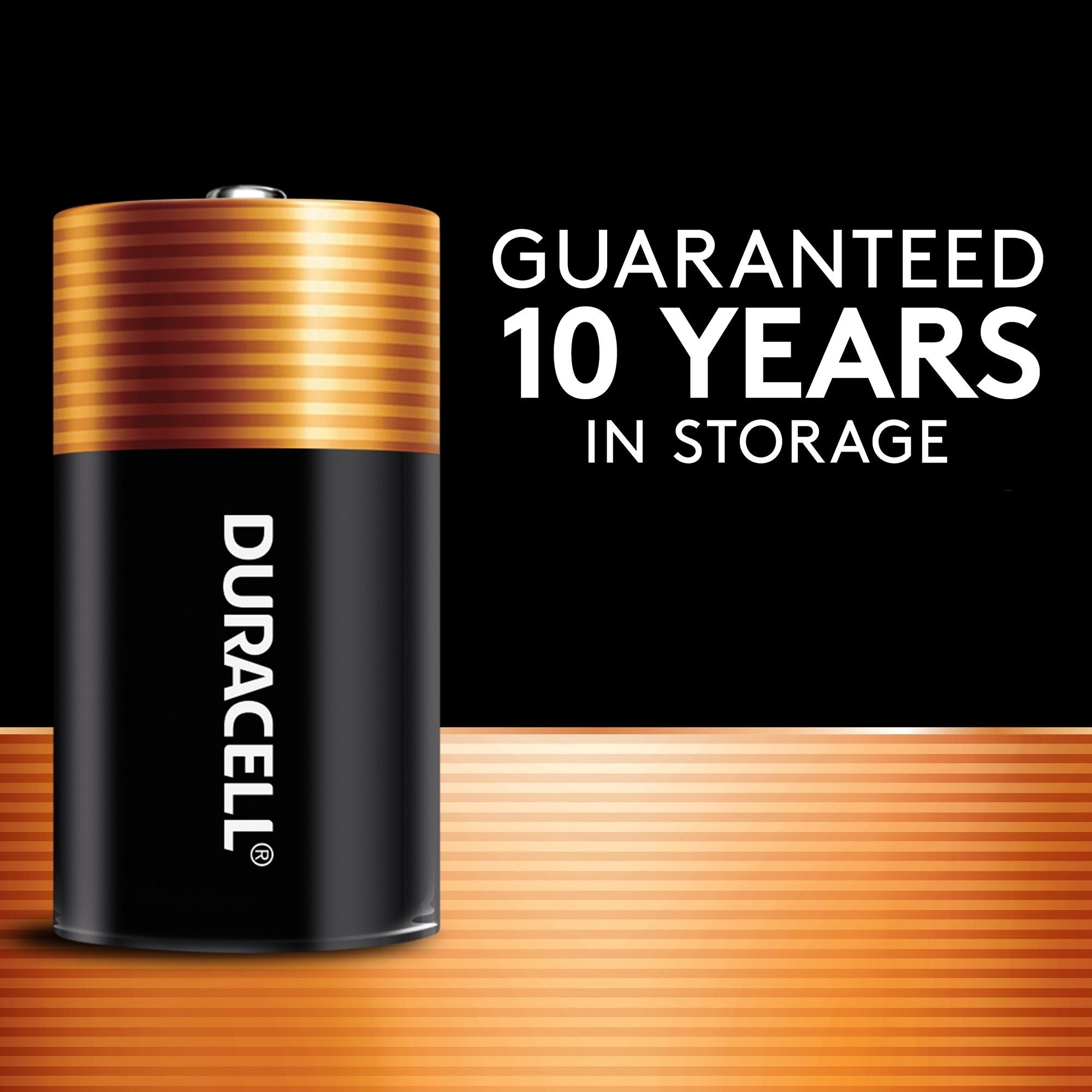 Duracell Coppertop C Alkaline Batteries, All Purpose, 8-pk