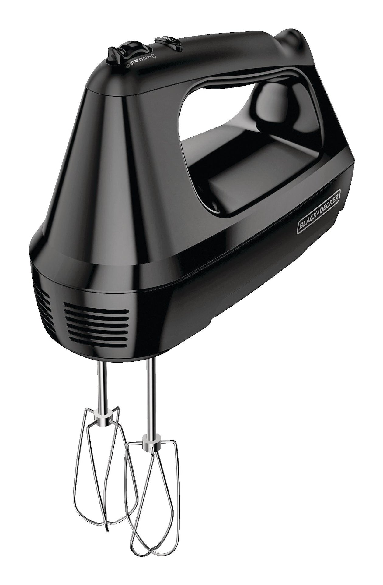 Black & Decker 6-Speeds Hand Mixer with Storage Case Black