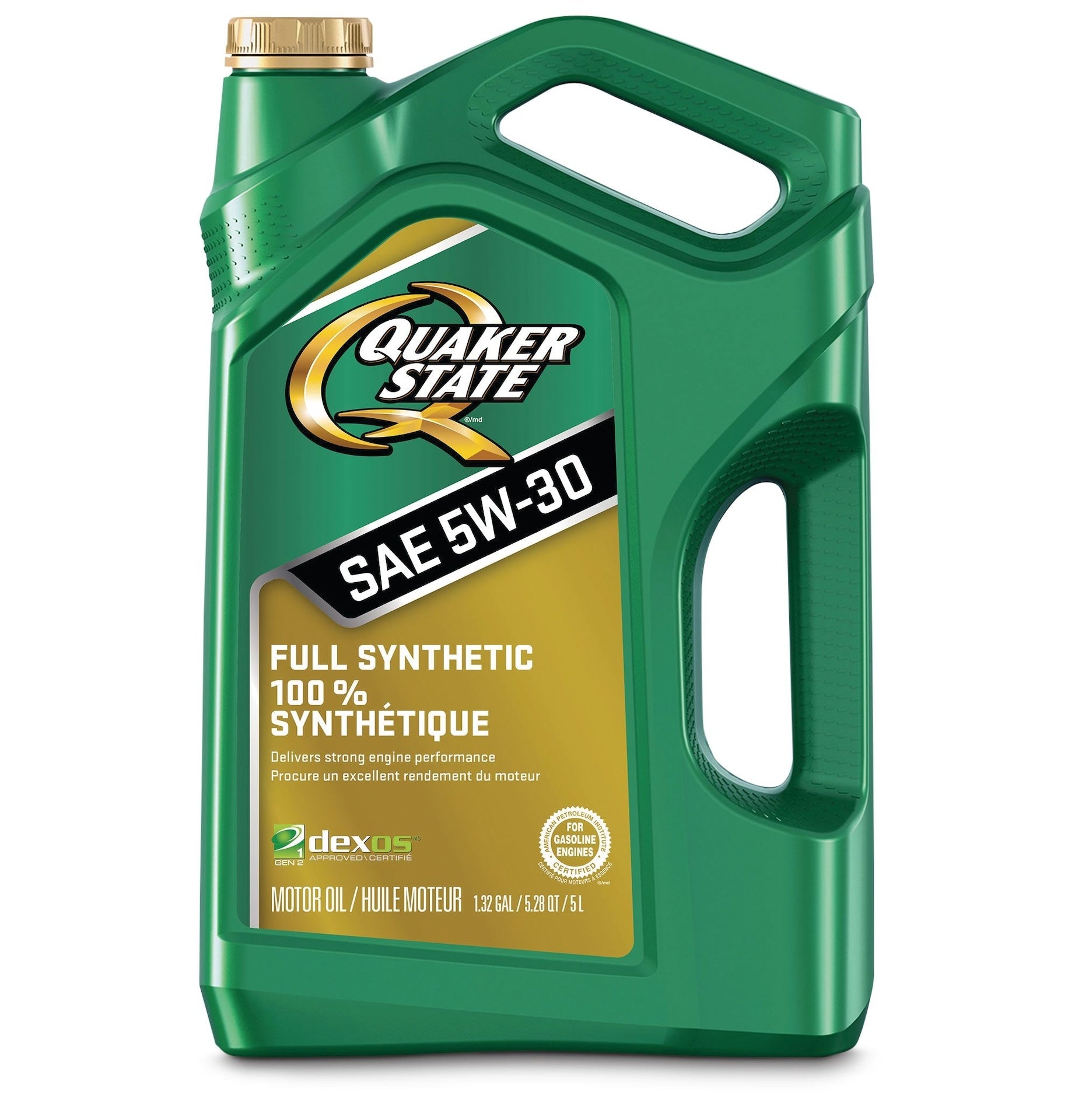 Quaker State Full Synthetic 5W30 Engine/Motor Oil, 5-L