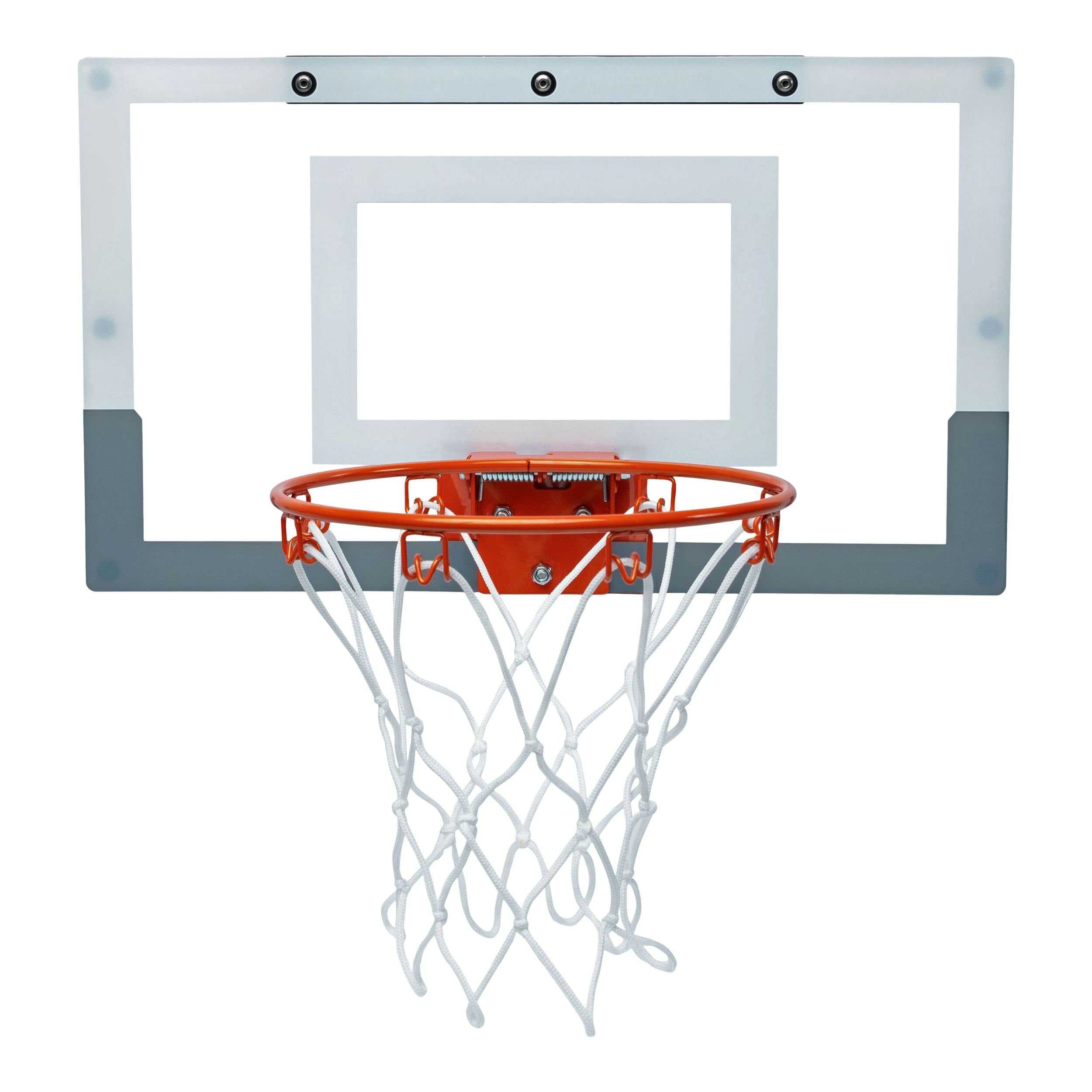 Spalding Slam Jam Indoor Over-the-Door Mounting Mini Basketball Hoop & Net with Ball