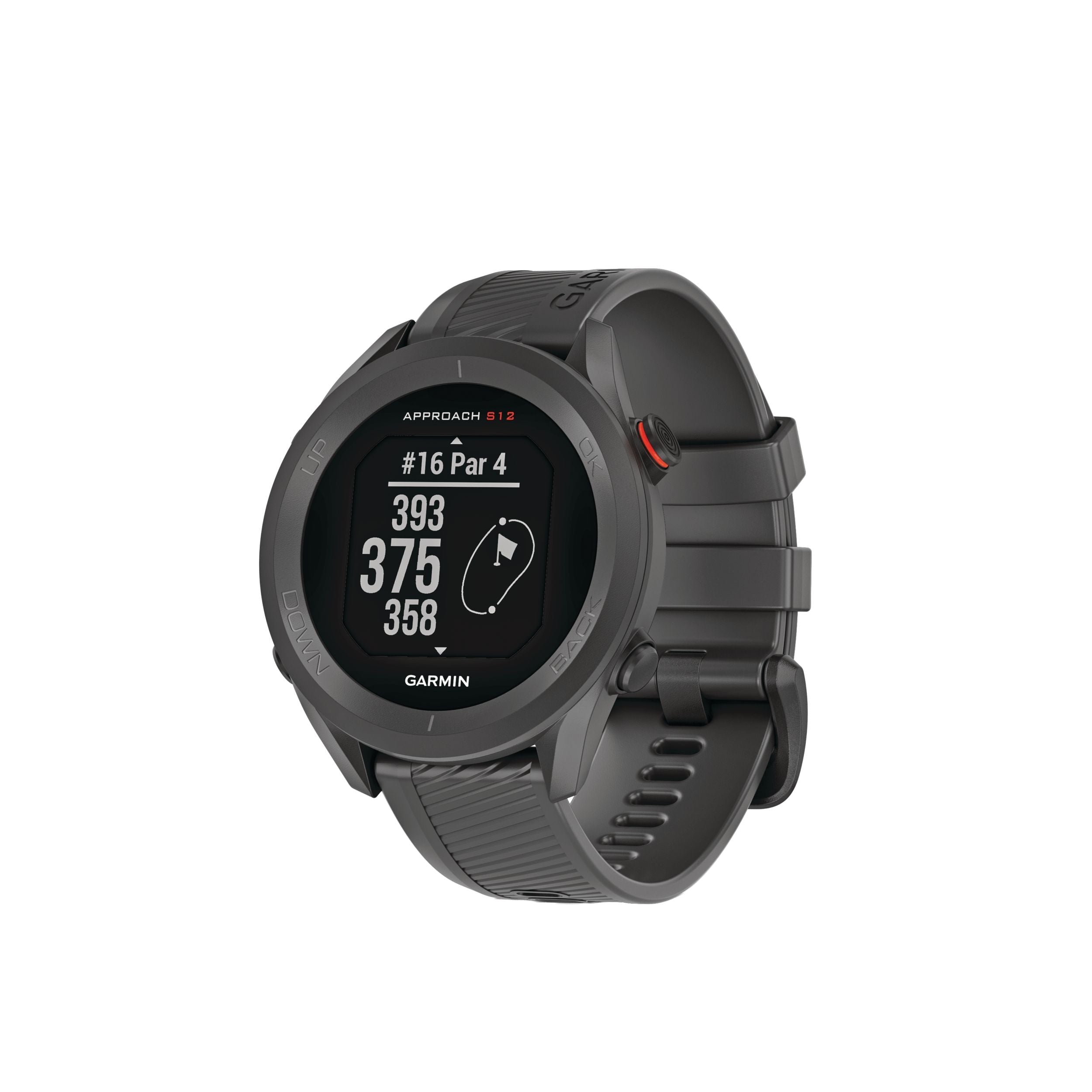 Garmin Approach S12 High-Resolution GPS Golf Watch