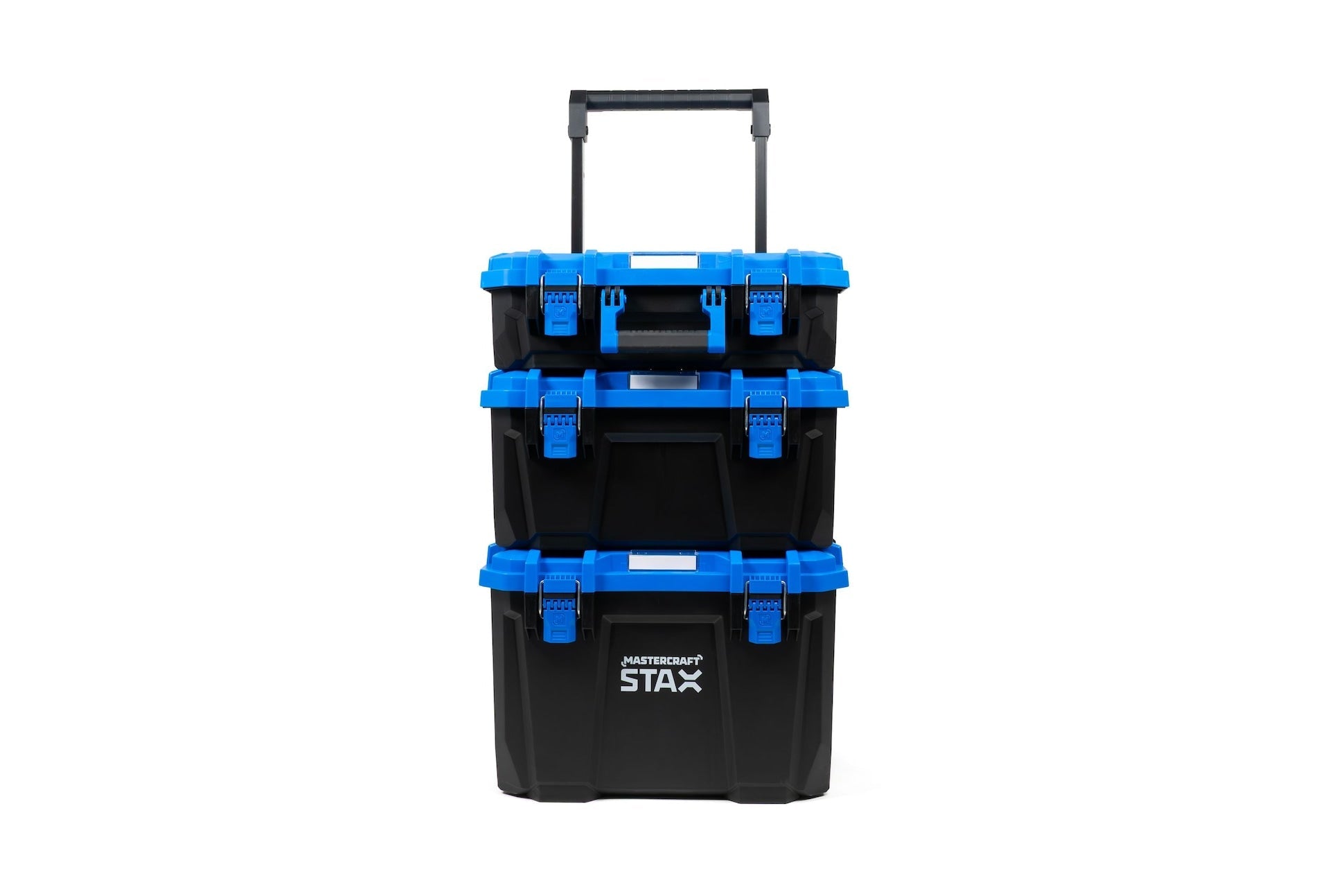 Mastercraft Stax Tool Storage Set with Auto-Locking Mechanism, 3-pc