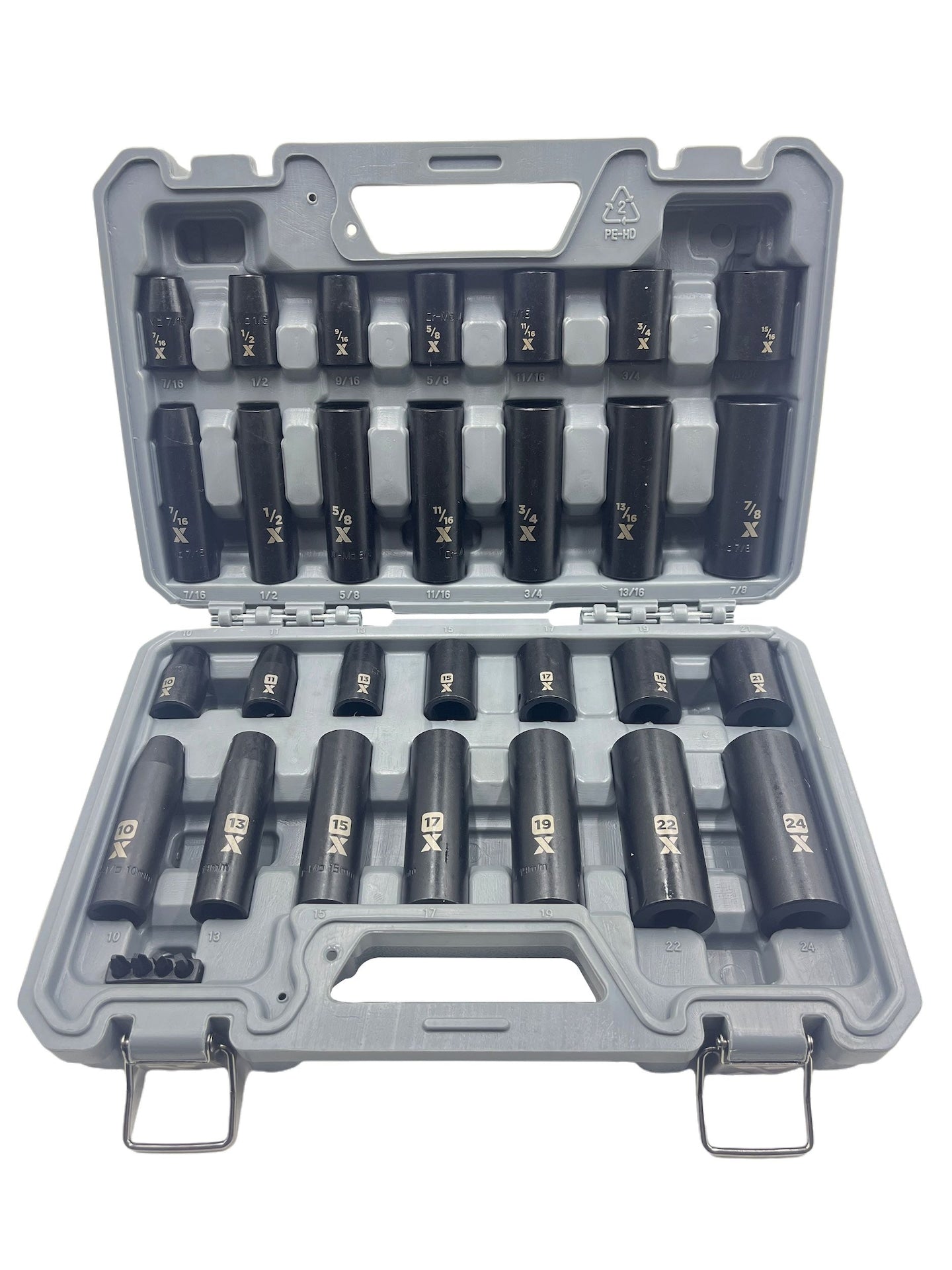 MAXIMUM 1/2-in Drive Professional Grade Impact Socket Set, 28-pc, CRMO