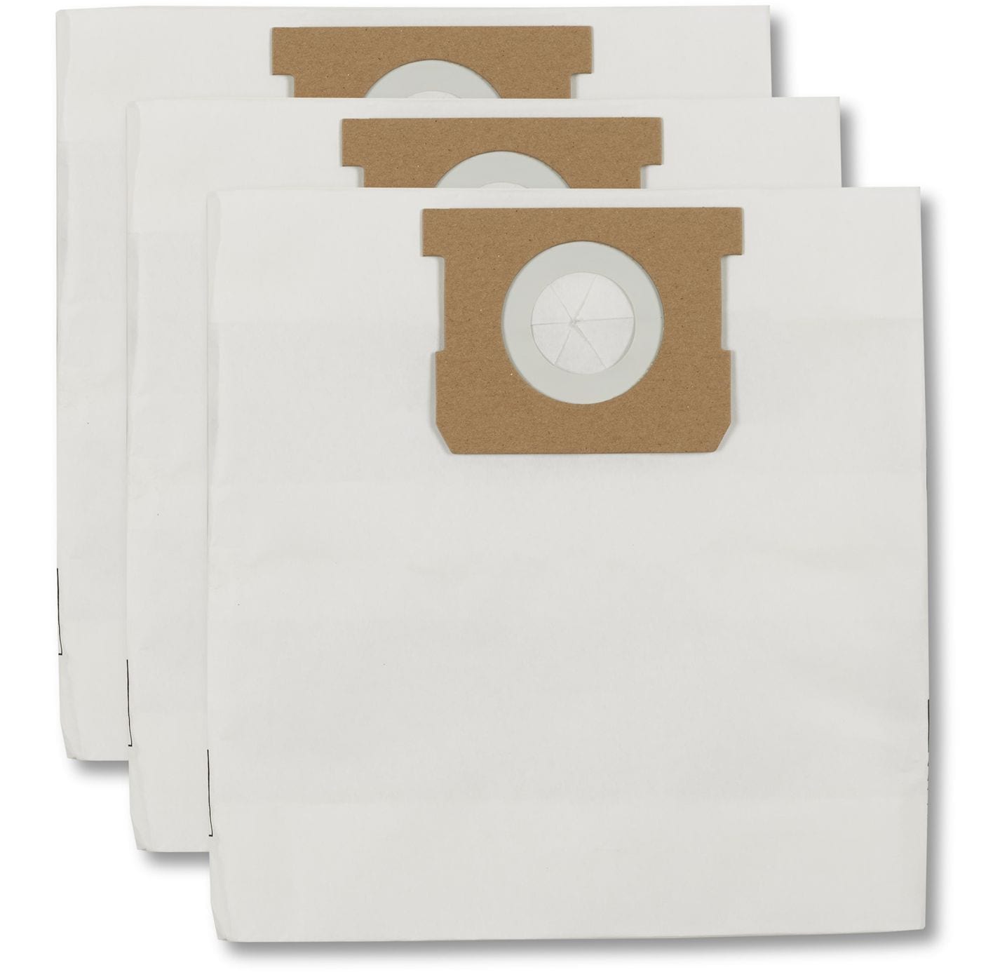 Shop-Vac Disposable Paper Dust Collector Filter Bags for Wet/Dry Shop Vacuums, 18-30 L, 3-pk
