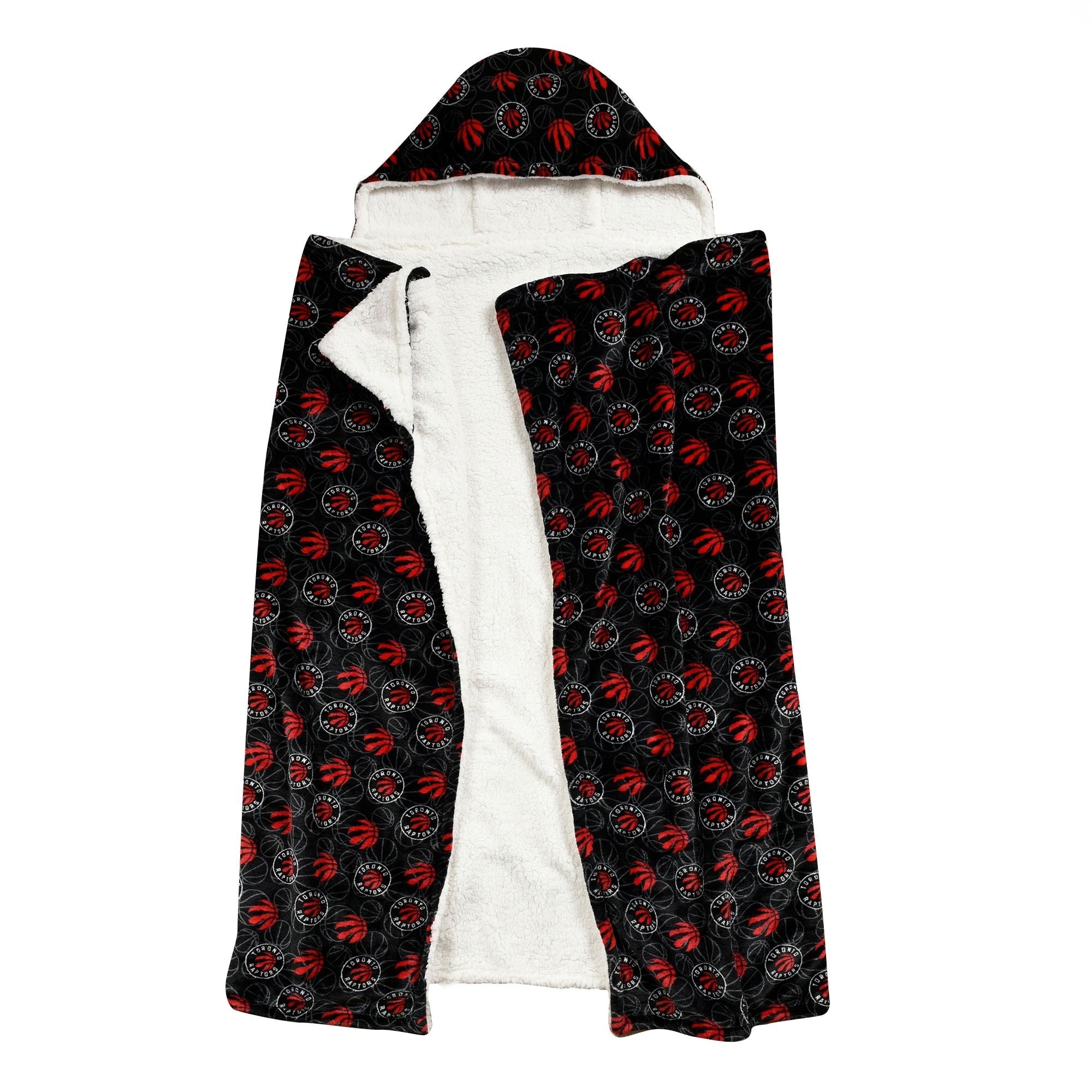 Toronto Raptors Hooded Ultra Plush Blanket