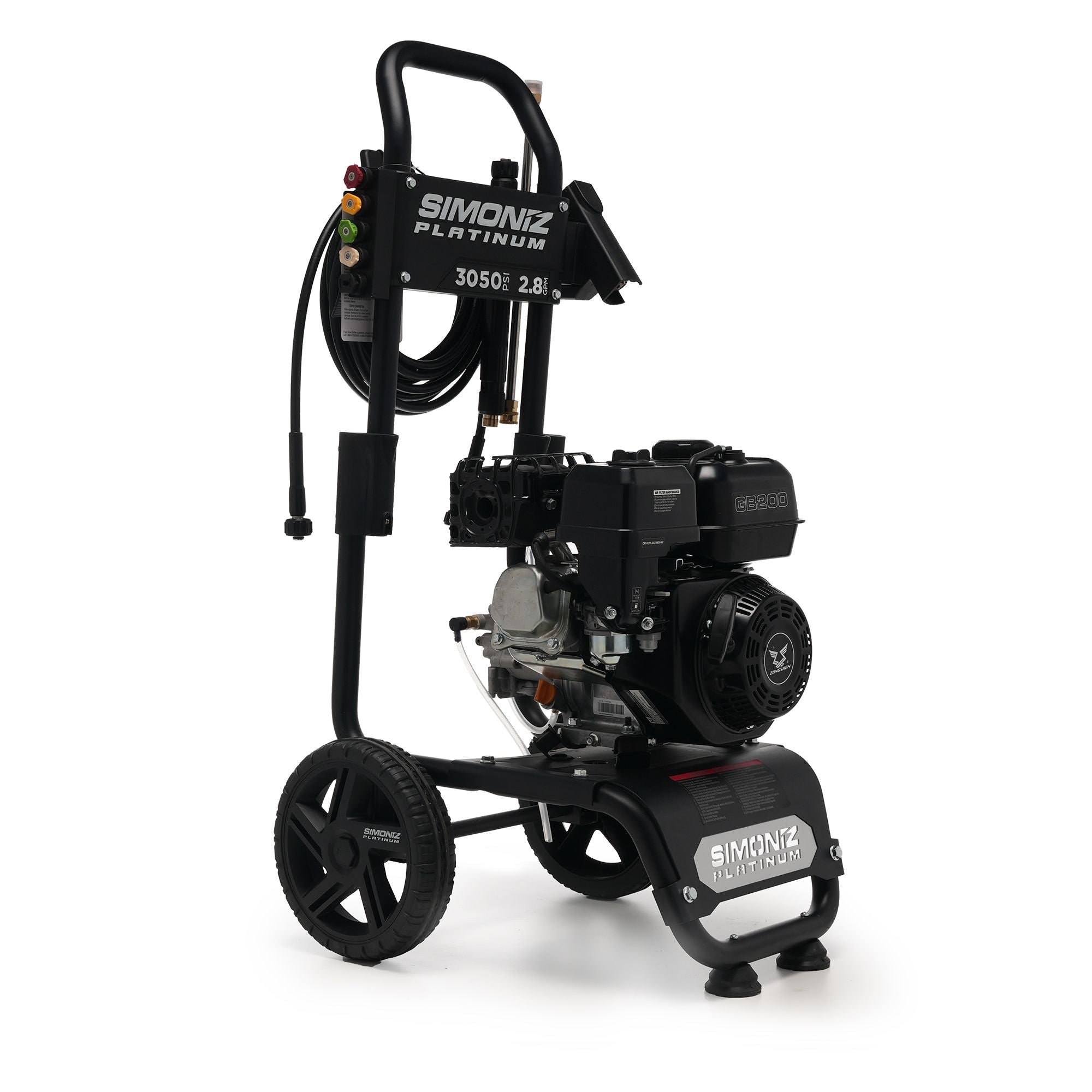 Simoniz Platinum 3050 PSI 2.8 GPM Gas Pressure Washer with Extension Wand