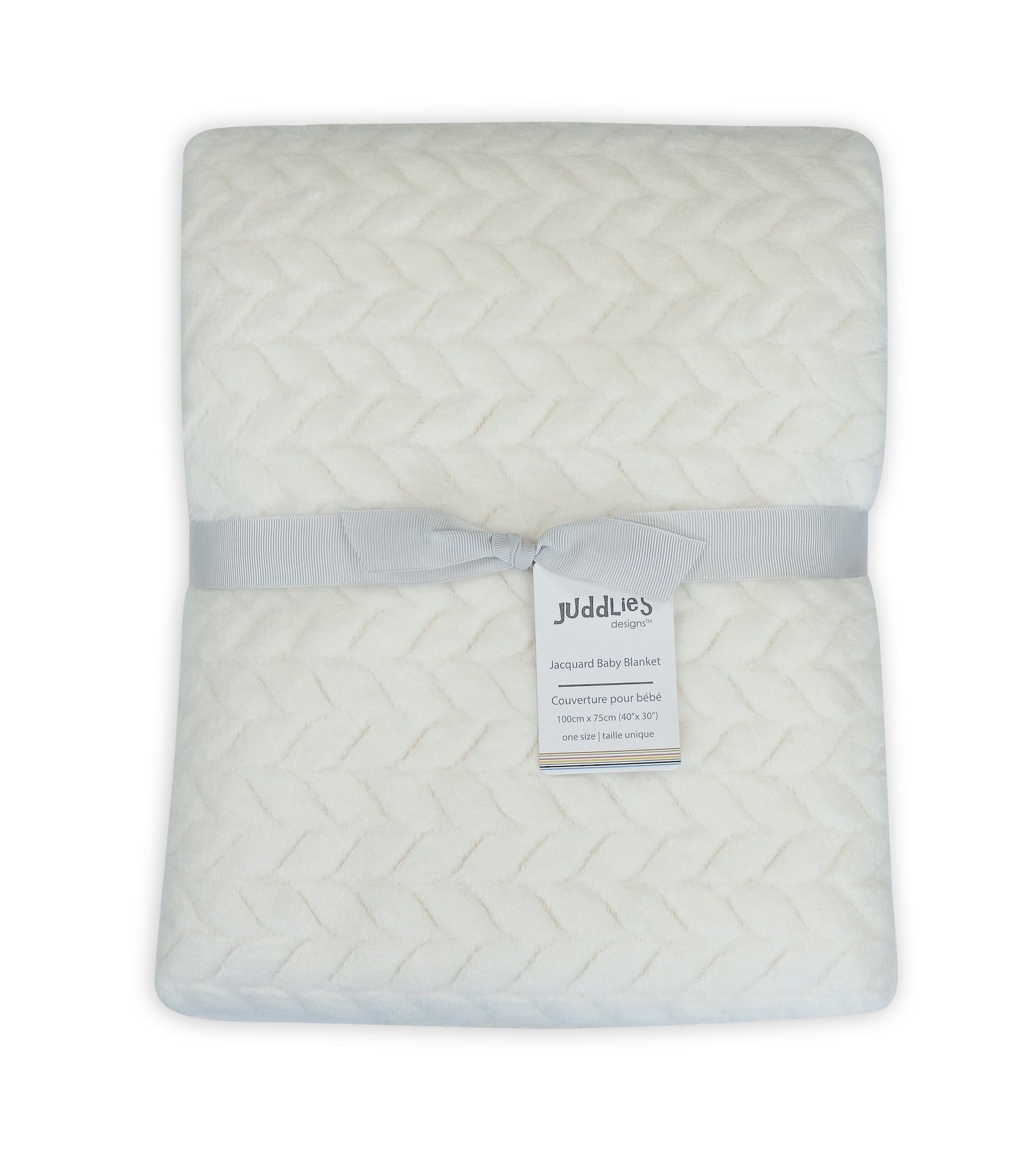 Jacquard Flannel Baby Blanket